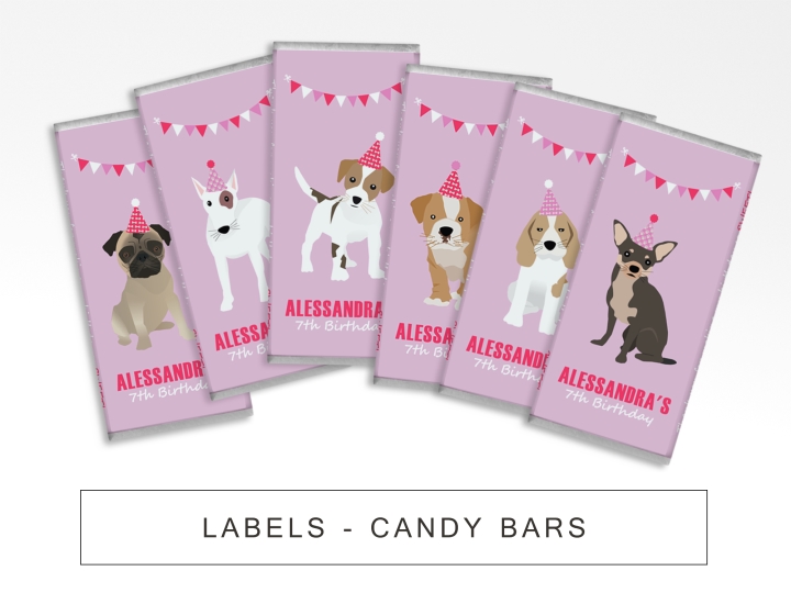 Labels Chocolate Bar