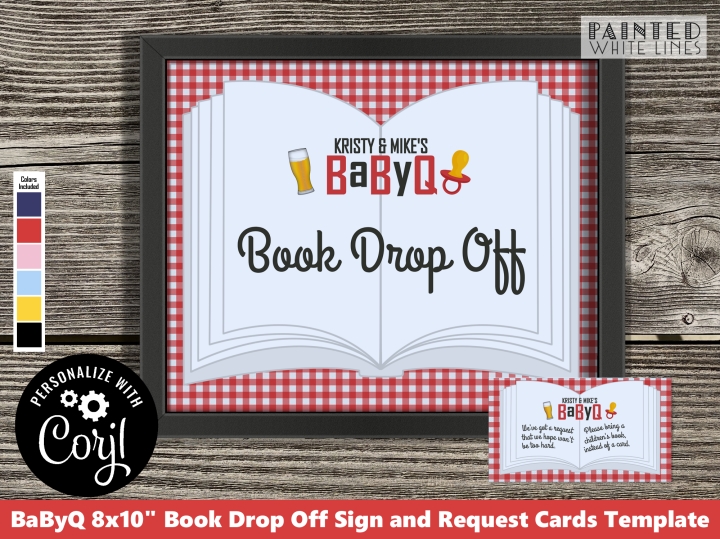 BaByQ Book Request For Baby Shower