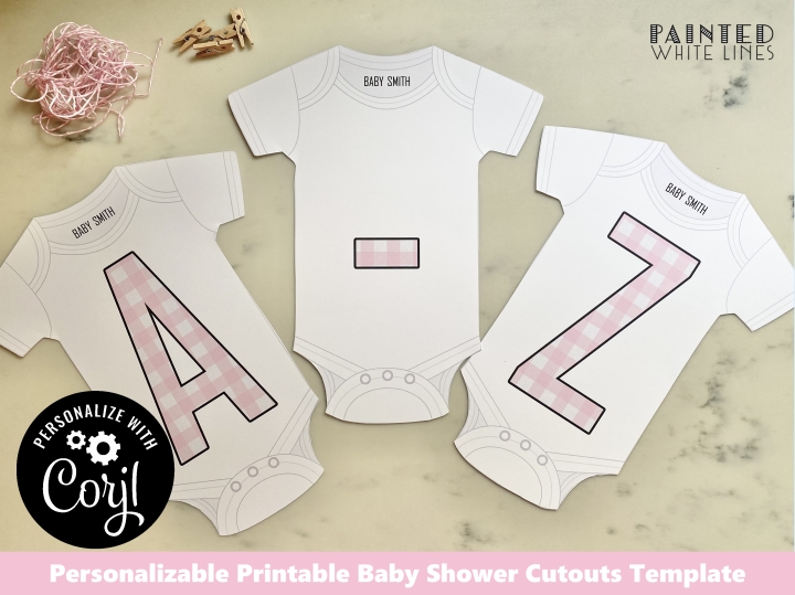 BaByQ decorations gingham picnic baby