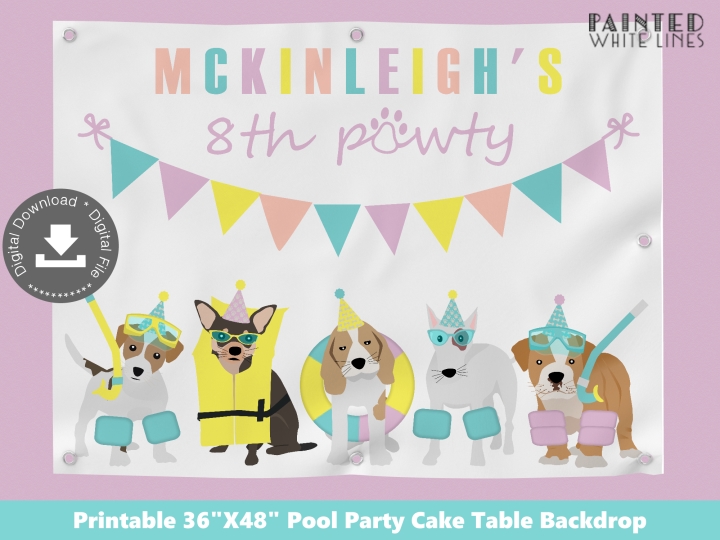 Pool Party Decorations Birthday 