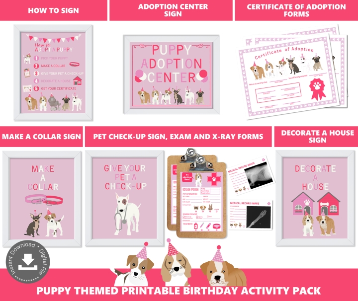 Puppy Adoption Station Package